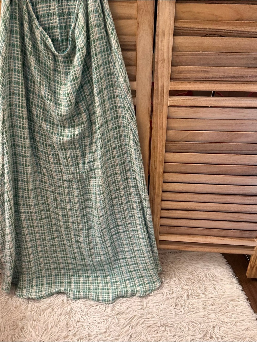 CULT GAIA  Kamira Open-Back Cotton-Blend Maxi Dress size S - Picture 9 of 11